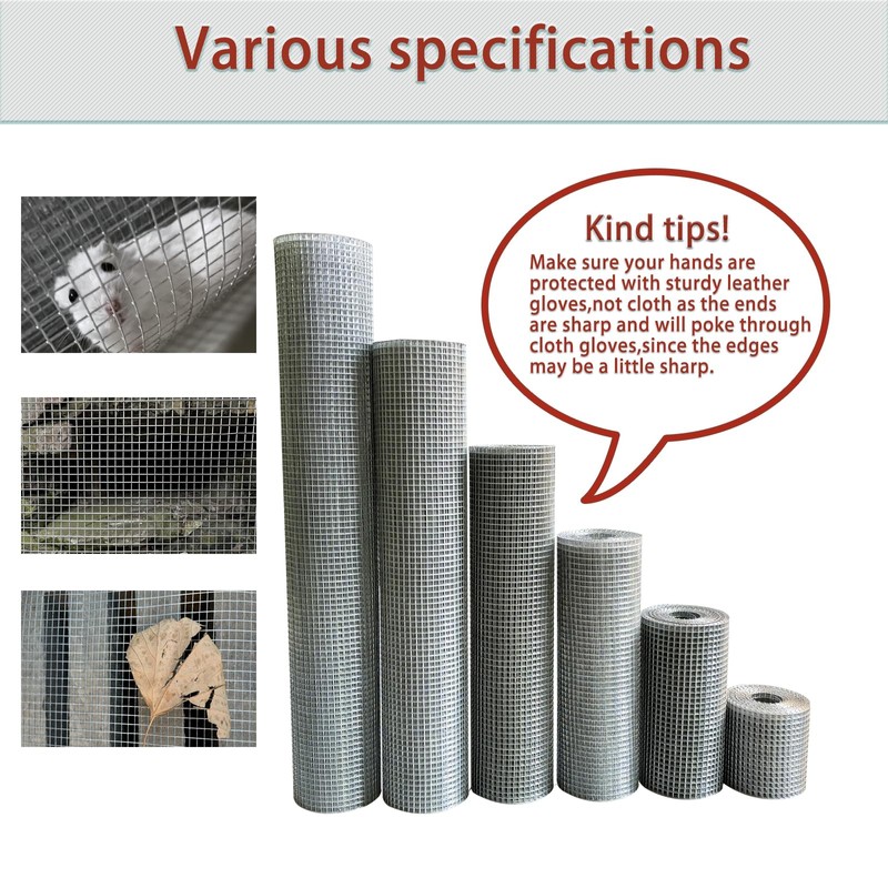 Galvanized Hardware Cloth 1/4 Inch Mesh 4in X 20ft 23