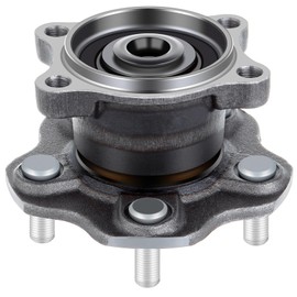 SCITOO 512201 Rear Wheel Bearing Left and Right Replacement for Nissan Altima 2002-2006, for Nissan Quest 2004-2009, for Nissan Maxima 2004-2008, W/ABS 5 Lugs hub Assembly