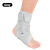Adjustable Ankle Support Brace – Breathable Compression Stabilizer for Running,