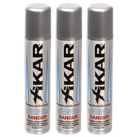 Xikar PUROFINE Premium Butane Fuel Refill with 0 Impurities - Premium Quality Fuel for Jet Flame Lighters and Torches - High Altitude Formula,1.9oz 3 Pack (100ml)
