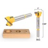 YONICO 43028C 1-Inch Diameter Carbide Forstner Drill Bit 10mm Shank