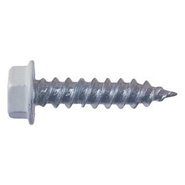 AP Products 012-TR50 W 8 X 1-1/4 White Hex Washer Head Screw - Pack of 50