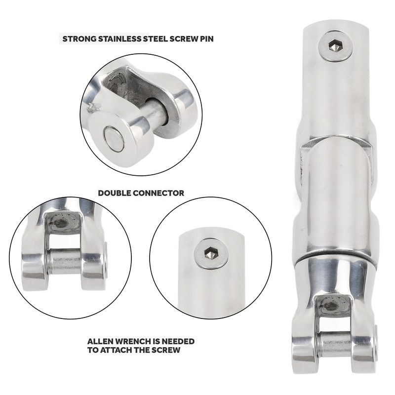 Boat Anchor Swivel Heavy Duty 316 Stainless Steel 360 Degree
