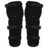 1 Pair Motorcycle Knee Pads Drop Resistance Rubber Cycling Protective