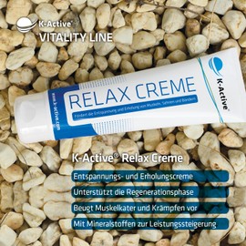 K-Active Vitality Line Relax Cream | Relaxation of Muscles and Regeneration