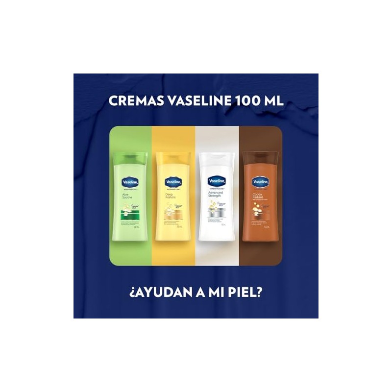 Vaseline Crema Corporal Piel Aspecto Saludable Radiante 100 Cocoa Radiant