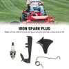 Gas Chain Saw Throttle Trigger Spring Spark Plug Kit, Spark