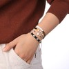 KELITCH Crystal Nail Miyukyi Beads Wax Rope Bracelets Friendship Bracelets