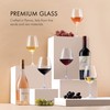 Paksh Novelty Italian Red Wine Glasses - 18 Ounce -