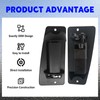Icyhaws Exterior Extended Cab Rear Door Handle, Left Driver and
