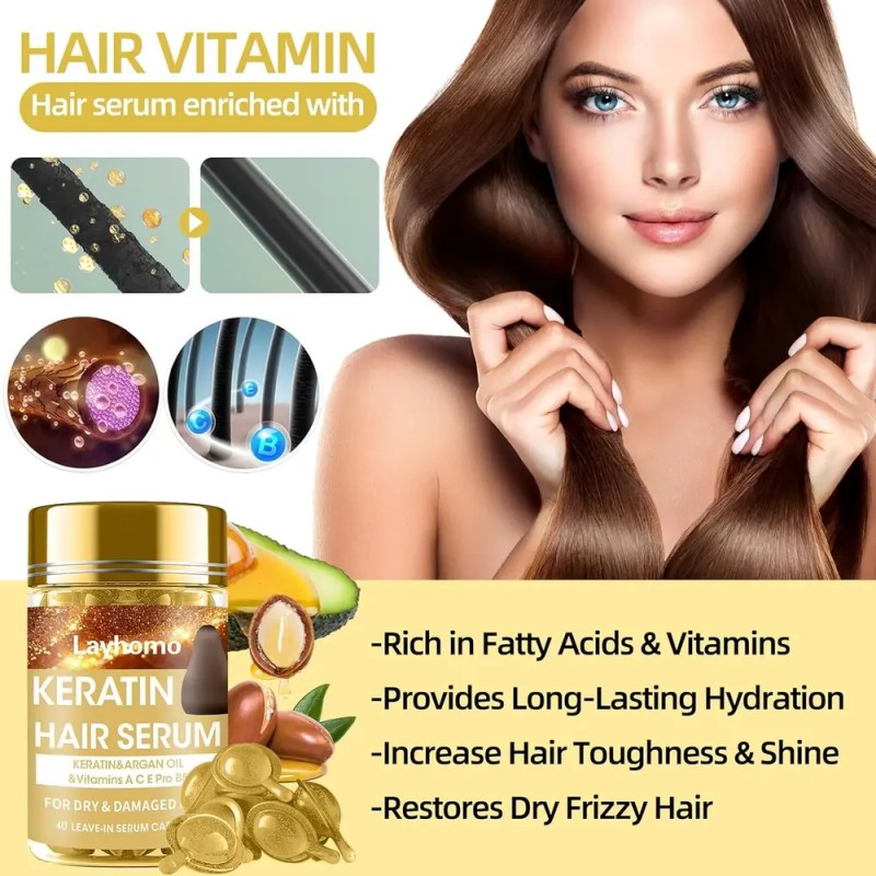 Keratin Hair Treatment Serum,hair Treatment Oil For Dry D...