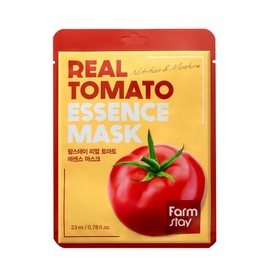 Farmstay Real Tomato Essence Mask Pack (10 sheets) / 팜스테이 리얼 토마토 에센스 마스크팩 10매