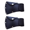 TEAMWILL 2 Packs Black Hatchet Head Sheath Holster Axe Sheath