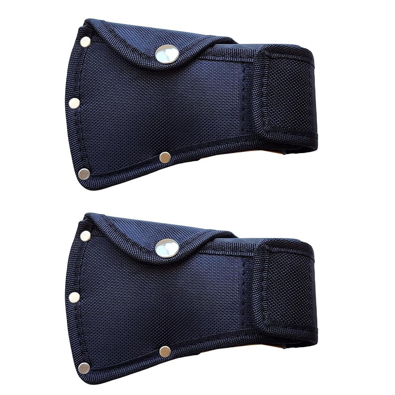TEAMWILL 2 Packs Black Hatchet Head Sheath Holster Axe Sheath