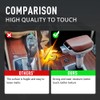 muge racing Gear Shift Knob, PU Leather Metal Automatic Car