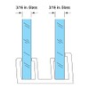 Prime-Line M 6089 Nylon Shower Door Bottom Guide (2 Pack)