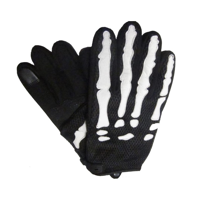 STARKS ■ Bone Mesh Glove Bone (Skull) Design (Smartphone Touch