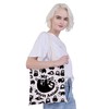 CMNIM Sloth Gift Sloth Pattern Canvas Tote Bag My Spirit