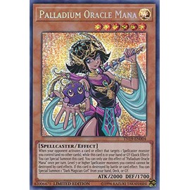 Yu-Gi-Oh! - Palladium Oracle Mana - TN19-EN004 - Prismatic Secret Rare - Limited Edition - 2019 Gold Sarcophagus Tin