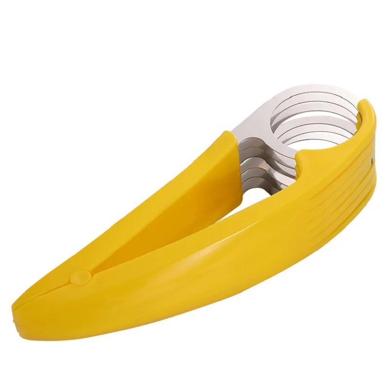 Stainless Steel Banana Slicer for Kitchen Food Prep – Quick