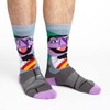 Good Luck Sock Men's Sesame Street, Count von Count Socks,