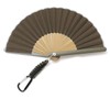 Nishikawa Shojiro Shop Fan, Summer Use, Carabiner, Outdoor, Craft Bag