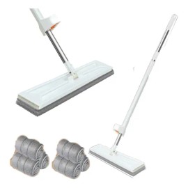 Trapeador De Microfibra 360degmagico Con 6 Repuestos