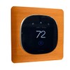 Hickory Wood Square Wall Plate for Ecobee Smart Thermostat Enhanced
