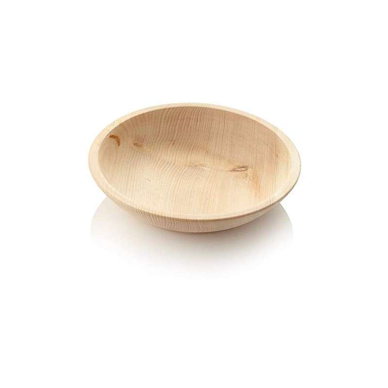 Pine Bowl, Turned Natural Pine Bowl, 25 cm Diameter, 100%