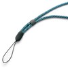trage.band® Short Adjustable Wrist Strap Pack of 4 Black/Blue