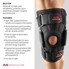 McDavid 422 - Tutore per ginocchio, Nero, L