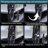INFINAUTO Mud Flaps Splash Guards for Ford for Ranger 2024