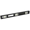 Johnson Level & Tool 3824 Magnetic Professional Aluminum, 24", Black,