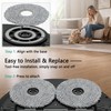 4 Pack Mop Pads for Roborock Q Revo, Qrevo S,