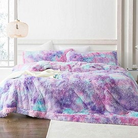 Byourbed Unicorn Dreamz - Coma Inducer® Oversized Queen Comforter Set - Starburst Rainbow
