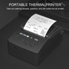 Thermal Printer Portable 58mm Paper Width 2000mAh Rechargeable Thermal Label