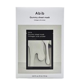 Aviv Gum Crack Sheet Mask Collagen Milk Sticker 10 sheets / 아비브 껌딱지 시트 마스크 콜라겐 밀크 스티커 10매