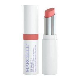 Marcelle Aceite en barra de color amante de los labios y cuidado, melón bailarín, vegano, libre de crueldad, limpio, sin parabenos, sin fragancia, hipoalergénico, 0.11 oz