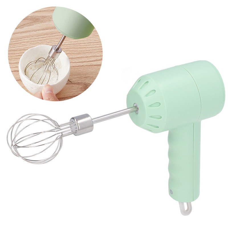 Electric Cordless Hand Mixer Small Household 3 Speed Changing Whisk