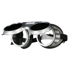 SCAPP Flash Welding Goggles Foldable for Glasses Diameter 50 mm Including Protective Lenses DIN 5 Screw Ring Glasses Oxygen Glasses
