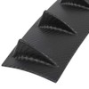 AINTIER Shark Fin Rear Lower Bumper Lip Diffuser Spoiler 7