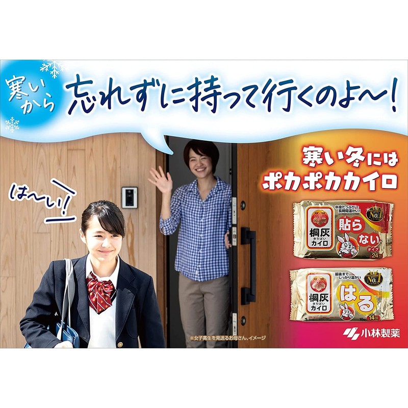 Kirigai Chemistry New Hand Warmer, Mini (Paulownia Ash), 10 Piece
