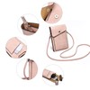 SURCHAR Women's Smartphone Pouch, Diagonal Cute, Pochette, Portable Pouch, Shoulder