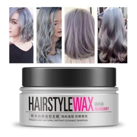 Veraly Cera Cabello Peinar Plata Hairstyle Wax Silver Gris Bioaqua