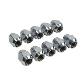 JZGRDN 10PCS M12-1.25 Acorn-19mm Hex, 24mm Wheel Nut 611-076 Compatible with Dorman, Subaru BRZ, Ascent, Crosstrek, Outback, Legacy, Impreza, Forester, DL, Deluxe, Standard, Samurai, Justy, RX