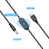 GINTOOYUN LED Strip Touch Dimmer 12 V 3 A USB