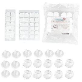 Kids Heroes Kit de Seguridad para Bebes y Niños con 10 Cubre Esquinas Transparentes y 10 Tapas de Seguridad para Enchufes (20 Piezas)
