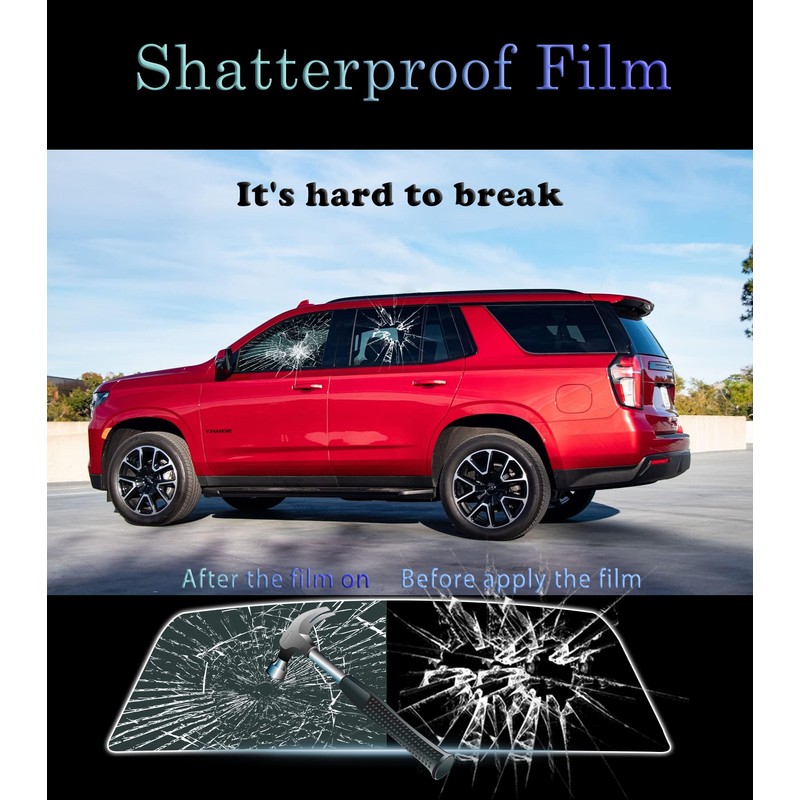 AUTOTEK Precut Window Tint Film Front Two Door Windows Tint