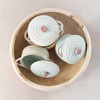 Creative Co-Op, Reactive Glaze, (Each One Will Vary) Mini Stoneware