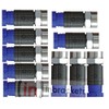 Inbrackets Compression F Connectors CMX100 Double Blade Coax Stripper with
